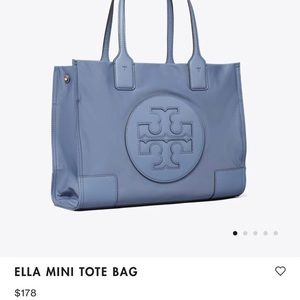 NWT Tory Burch Ella Mini Tote Bag